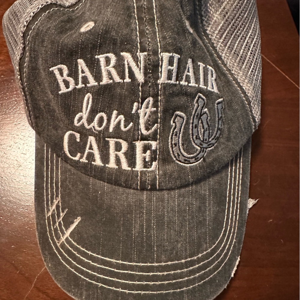 Barn Hair Don’t Care Baseball Hat- One size